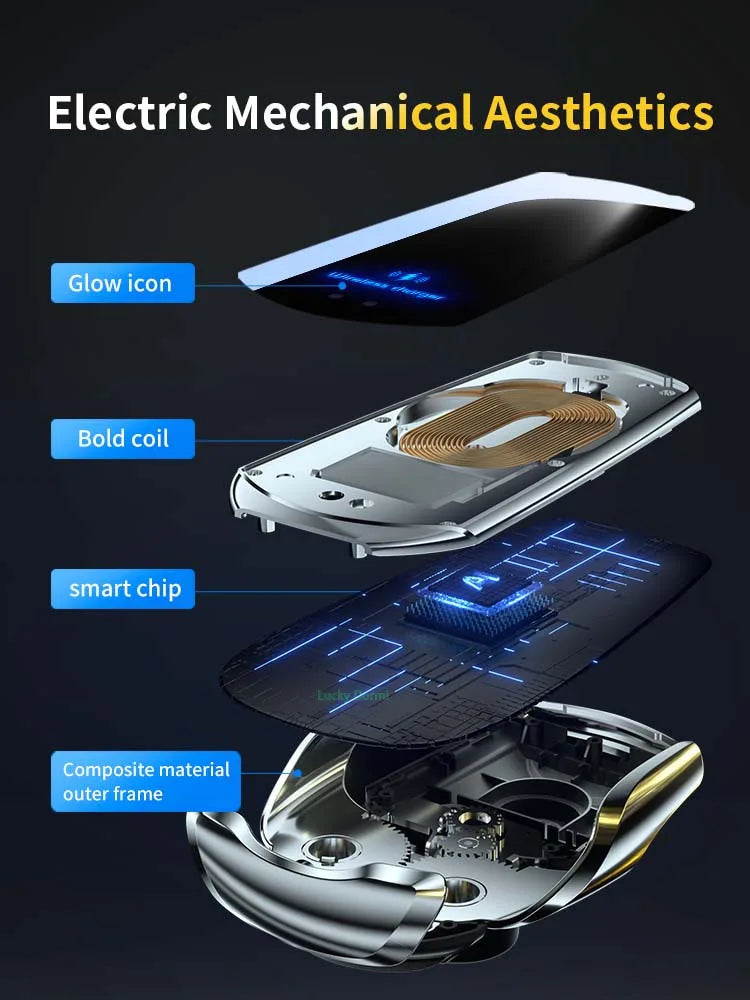 Car Mobile Phone Holder For Ford Mustang Mach-E Rally 2025 2024 Mount MagSafe Bracket Wireless Charger Stand Auto Accessories