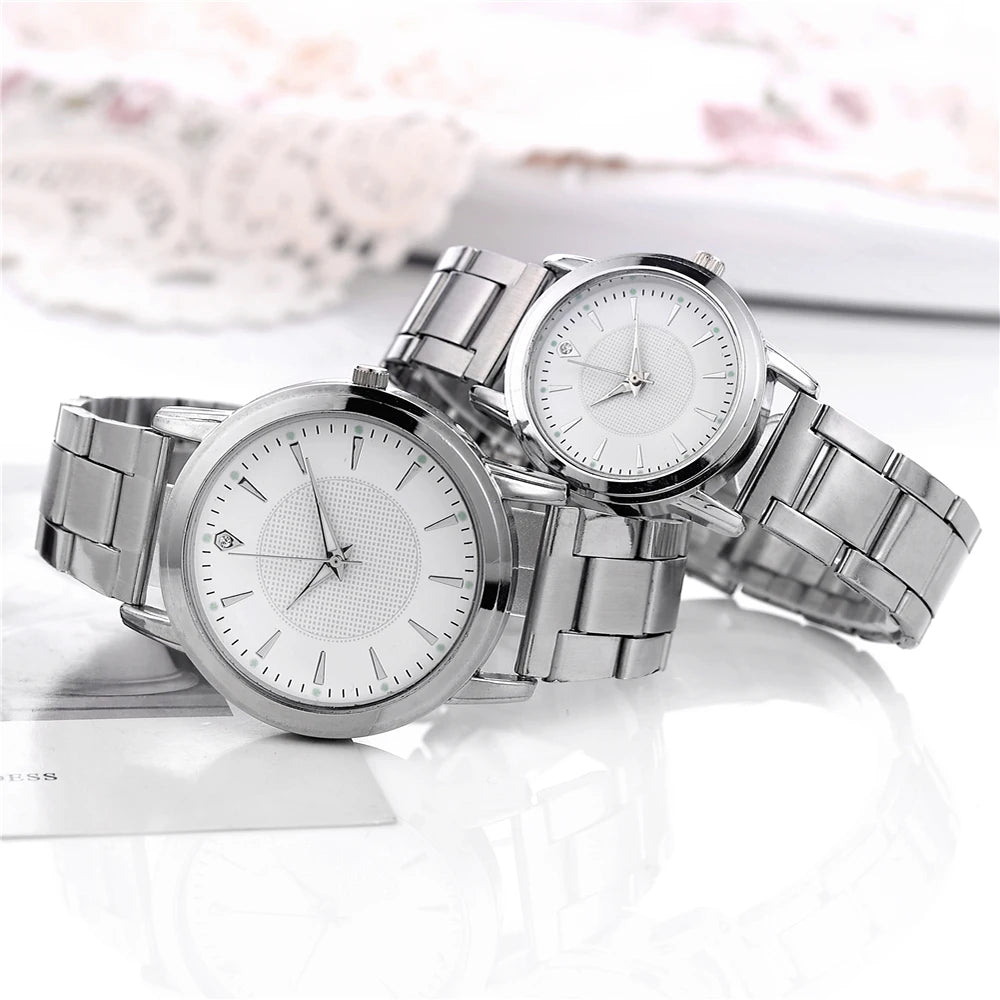 Fashion Couple's Watches Men Women's Business Watch Casual Minimalist Versatile Women Quartz Wristwatches