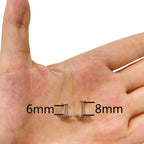 ASTM F136 Titanium PIERC Sphere Lip Stud Opal Paved Top Labret Ear Cartilage Tragus Helix Piercing Ear Studs Snugs Body Jewelry