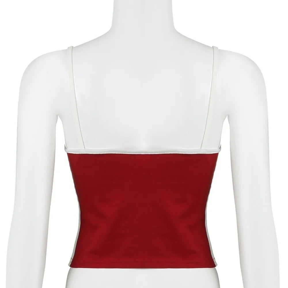 Women's Wear Breathable Embroidered Sports Set Casual Letter Stitching U-Neck Vest Comfortable Soft Drawstring Shorts Outdoor