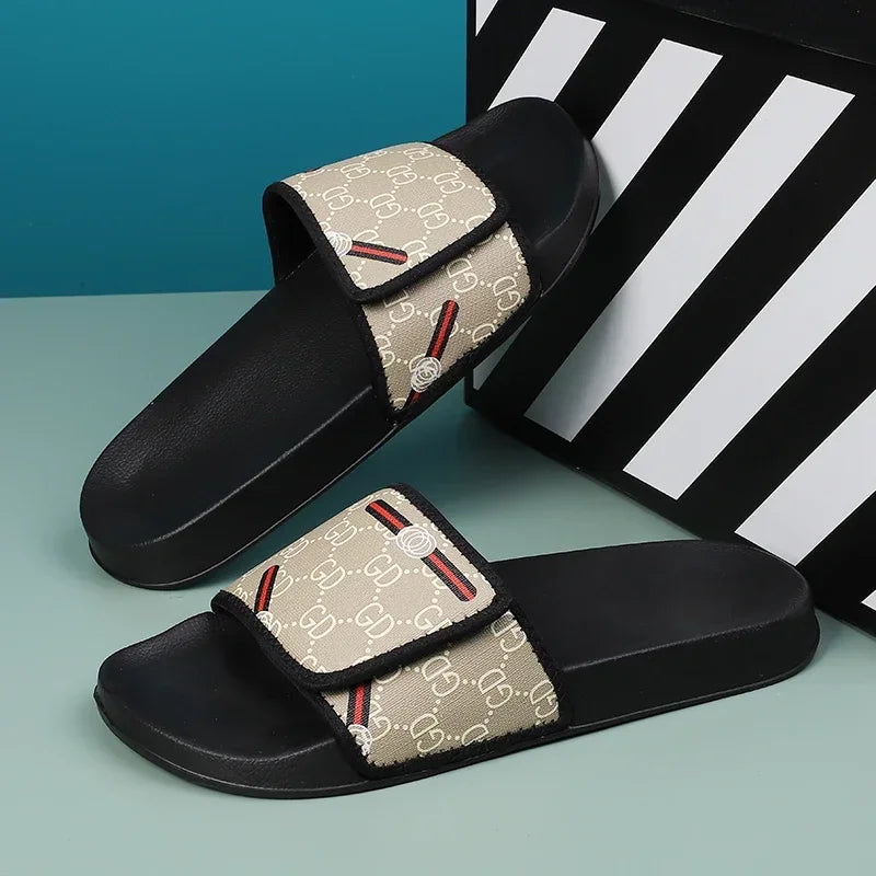 Men's Luxury Sandals Man 2024 High Quality Shoes Mens Sandal for Men Sandel Summer Shoes Sale Replica Brand Sandals Slipers Flat