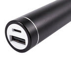2X 2600MAh Portable External USB Power Bank Box Battery Charger for Mobile Phone(Without Battery) Color:Black