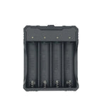 4 Chargers 4 Slot Wire Charger for 18650 Battery Charger Intelligent Fast Charging for 18650 Li-Ion Battery Flashlight Battery