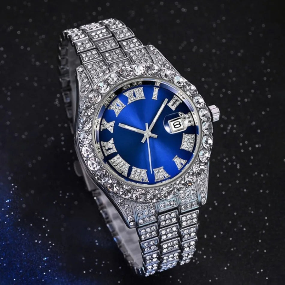 Couple Watches, 2-Piece Set Luxury Watch Set Classic Minimalist Large Dial Casual Versatile Quartz Watch Combo Set Holiday Gift