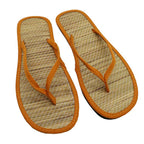 Women Flat Flip-flops Slippers Comfortable Non-slip Sandals Bamboo Rattan Flip Flop Home Bathroom Fashion Slippers Zapatos 2022