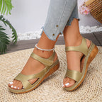 Women Sandals Casual Summer Lightweight Shoes Woman 2025 Summer Low Heels Comfortable Wedges Sandals Women Sandalias De Mujer