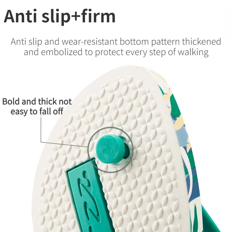 Women's Slippers, Beach Anti Slip Herringbone Slippers External Wearing Slippers Summer Clip Feet Fresh and Cool Slippers