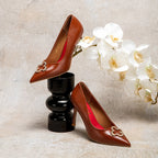 C-H Woman's High Heels  New High Quality Pointed Shoes Business Commuter Girls Shoes Banquet Party Shoes 9cm