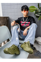 Couple Sandals For Men New Fashion 2025 Summer Outdoor Hole Shoes for Women Sandals Sandalias Hombre Sandalias De Mujer