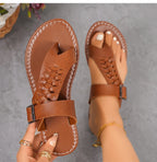 Women's Sandals Flat Sandals Summer Shoes For Woman Flip Flops Beach Slippes Sandalias Mujer Elegant Summer Footwear Female