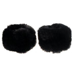 Women Winter Warm Faux Fur Cuff Arm Warmer Soft Elastic Wrist Slap On Cuffs Lady Bracelet Fur Wristband Gloves Sleeves Accessory