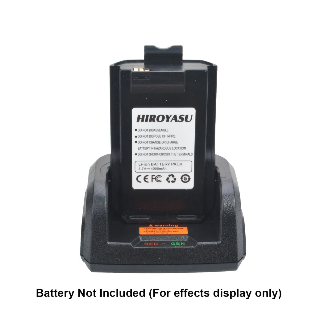 Hiroyasu HI-R23 HI-B8 Zello PoC Walkie Talkie Fast Charger Cradle Charging Base Station