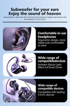 In-Ear Earbuds High Quality Headset 2 Color Optional Built-In Microphone In-Ear Wired Earphone for Phone Computer Headphone