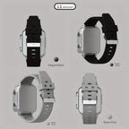 New lighting watch, digital display, high aesthetic value LED men's and women's couple watch, electronic watch