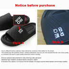 Summer Fashion Slippers Men Shoes Comfortable Slippers For Men Home Flat Sandals Flip Flops Couples Bathroom Indoor Slides