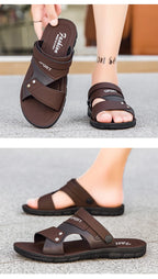 Hot Sale Men Sandals Casual Shoes Outdoor Walking Sandals for Men Beach Shoes Men slippers Open Toe Flat