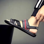 Men's Sandals 2025 Summer Male Beach Shoes Men High Quality Breathable Casual Sandals Fashion Outdoor Slippers Sandals 37-46