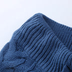 Men's Sweater Knitted Pants Solid Color Casual Pants Autumn Winter Warm  Knitted Slim Fit Pants for Male Long Pant