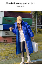 2024 New Winter and Autumn Women White Duck Down Hoodies Puffer Jackets Coats Warm Windproof Black White Coats