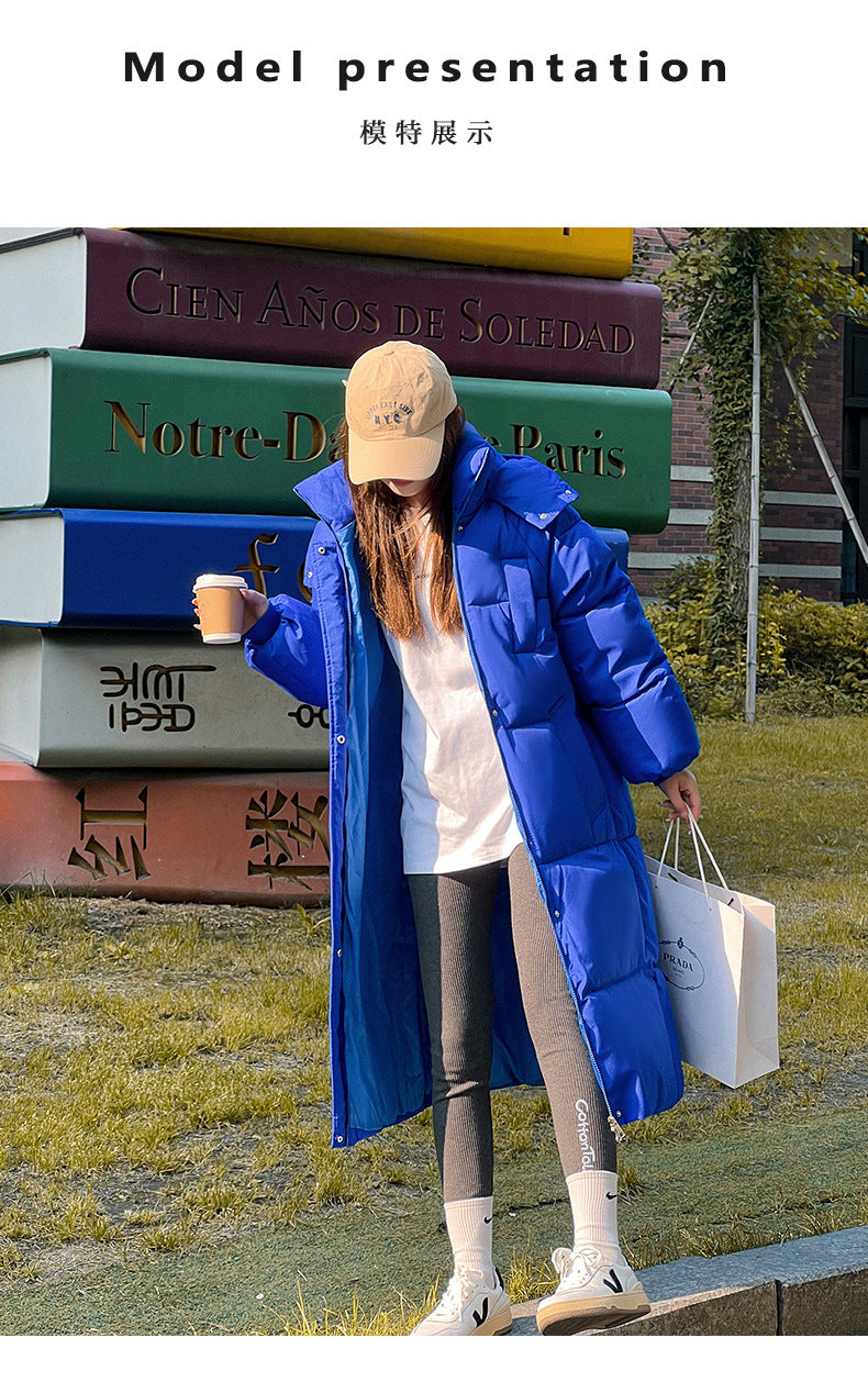 2024 New Winter and Autumn Women White Duck Down Hoodies Puffer Jackets Coats Warm Windproof Black White Coats