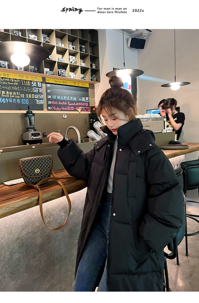 2024 New Winter and Autumn Women White Duck Down Hoodies Puffer Jackets Coats Warm Windproof Black White Coats