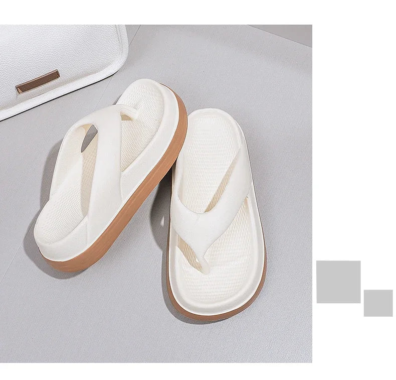 Woman flip flops Popular Design Shoes  trend Casual Platform Sandals non-slip Outdoor slippers Unique features Flat sandals
