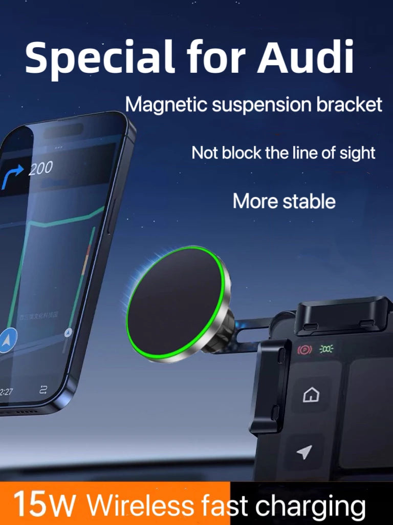 For Audi A4/A5/RS4/S5  Q2L/Q5L Mobile Phone Car Holder Car Screen Navigation Mobile Phone Holder Modified Accessories