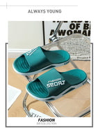 Slippers for men can be worn externally in summer. Trendy bathroom, bathroom, non-skid home, indoor, and home sandals for men