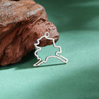 EUEAVAN 10pcs United States New York Washington State Map Pendant for Necklace Stainless Steel Charm DIY Jewelry Making Supplies