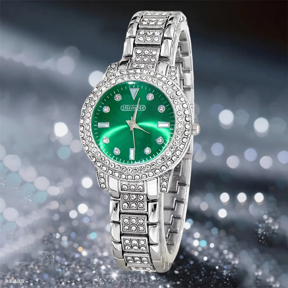 Couple Watches, 2-Piece Set Luxury Watch Set Classic Minimalist Large Dial Casual Versatile Quartz Watch Combo Set Holiday Gift