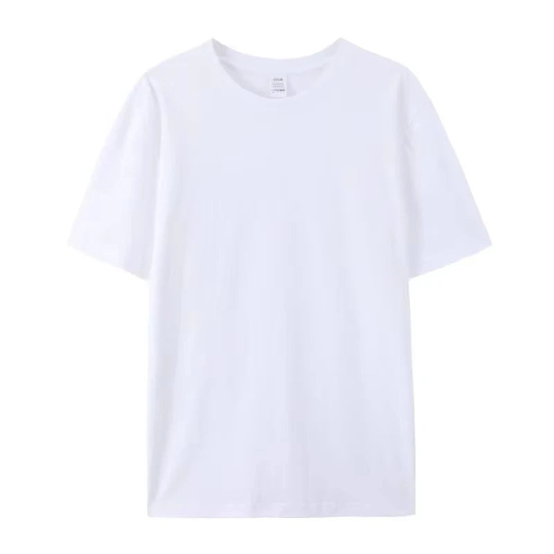 Men's Solid-color Short-sleeved T-shirt: Simple, Elegant and High-quality, Suitable for Both Commuting and Casual Wear