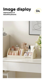 Cosmetics Storage Box Home Advanced Sense Dressing Table Desktop Capacity Multi-functional Skin Care Products Compartment Shelf