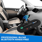 Bluetooth Handsfree Car Kit Sun Visor Handsfree Bluetooth Telephone Car Mobile Phone Wireless Stereo MP3 Player
