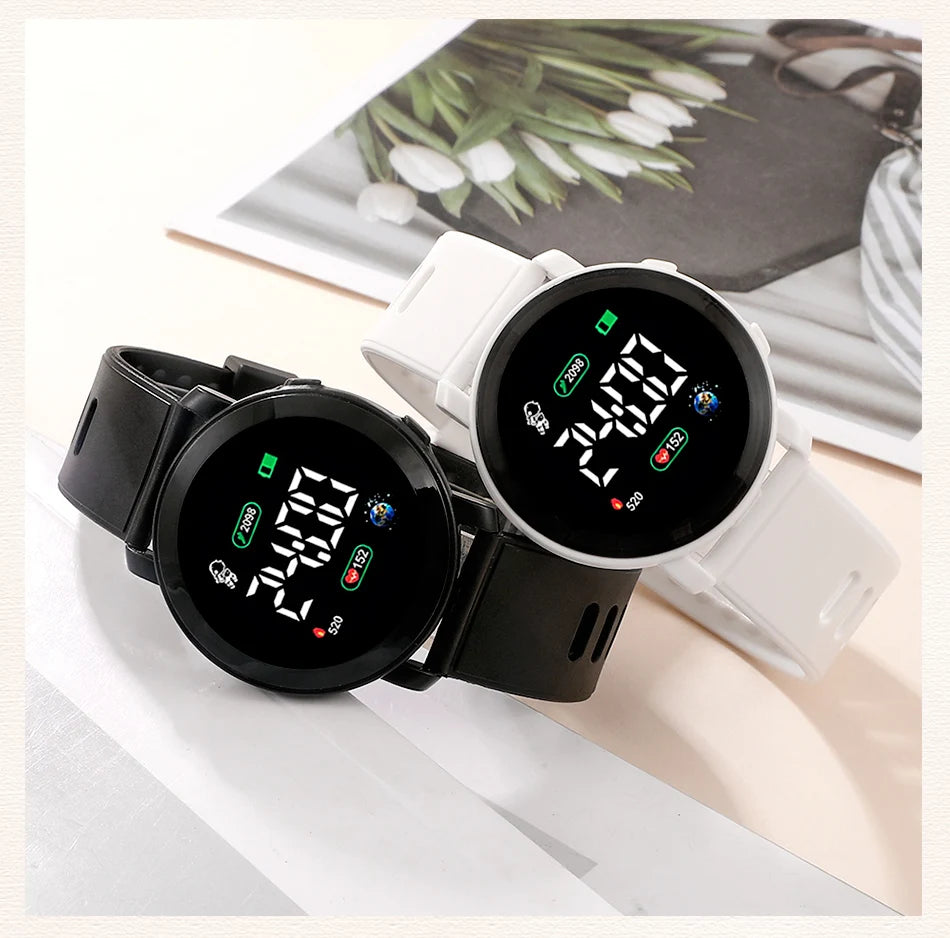 Couple Watches LED Digital Watch for Men Women Sports Army Military Silicone Watch Electronic Clock Hodinky Reloj Hombre