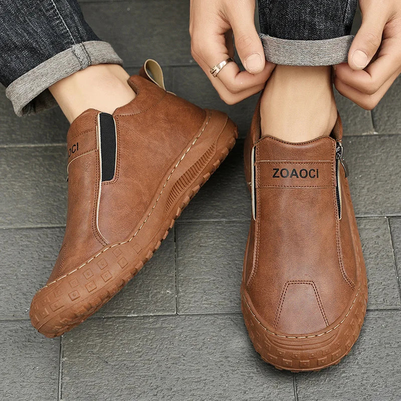 Men's shoes summer new casual sports shoes comfortable wear-resistant flat cargo anti-pressure foot shoes breathable work shoes