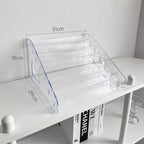 Transparent Storage Box Makeup Organizer Cosmetic Display Case Jewelry Organizer Desktop Holder Clear Makeup Organizer
