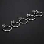 1PC Steel Moon Star Septum Piercing Hinged Segment Nose Ring Septum Clicker Cartilage Tragus Clicker Body Piercing Jewelry 16G