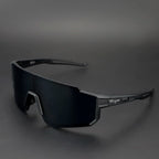 Cycling sunglasses Bike Eyewear Sports Dark Glasses Cycling Glasses Black Polarized Lens Eyepieces Outdoor Bicycle Goggles
