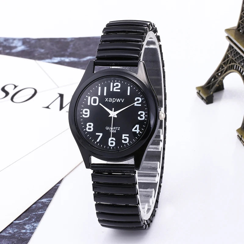 Casual Couple Watches Men Arabic Numerals Fashion Ladies Watch Quartz Wristwatch Pair