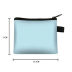 Personalized Wallets Men Woman High Quality Canvas Print Wallets Kids Short Purse Custom Photo Wallet Best Gift Money Big