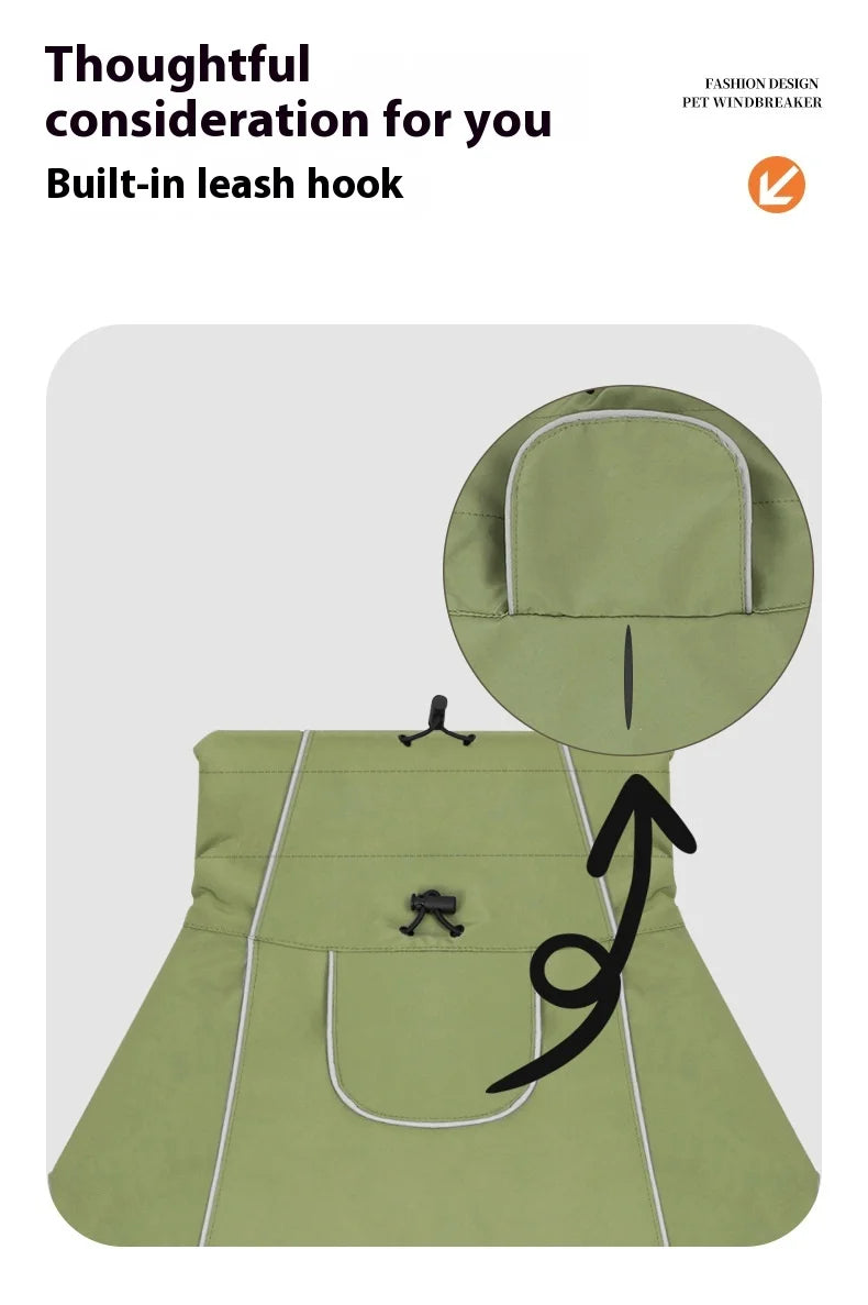 Winter Large Dog Jacket Waterproof Windproof Warm Fleece Lined Adjustable All-Weather Outdoor Pet Coat for Big Breed