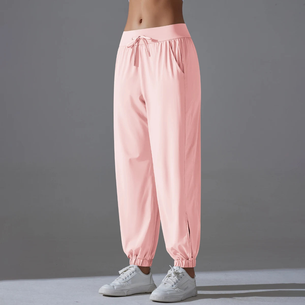 Pants Sports Pants  Wide Legs Slim Fit Breathable Yarn Pants Thin Casual Pants Quick Drying Sweatpants