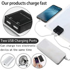 Fast Charging Solar Power Bank 30W-40W Waterproof Portable with Dual USB for Outdoor Camping Emergency  Photovoltaik - EESBAO