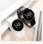 Couple Watches LED Digital Watch for Men Women Sports Army Military Silicone Watch Electronic Clock Hodinky Reloj Hombre
