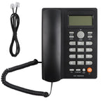 Caller ID Telephone Desktop Corded English Landline Support Handsfree Calling Pause Hold Mute Function for Home Hotel Office