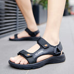 Men Sandals Summer Leisure Beach Holiday Sandals Men Shoes 2024 New Outdoor Sneakers Male Retro Comfortable Casual Sandals Men