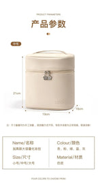 New Cosmetics Organizer Vertical Large-capacity Cosmetic Bag Deep Portable Handheld Waterproof Out Wash Storage Bag