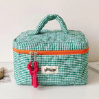 Cosmetic Bag Simple Style Large Capacity Portable Cosmetic Tools Storage Bag for Home Bathroom Toiletry Bag Makeup Bag