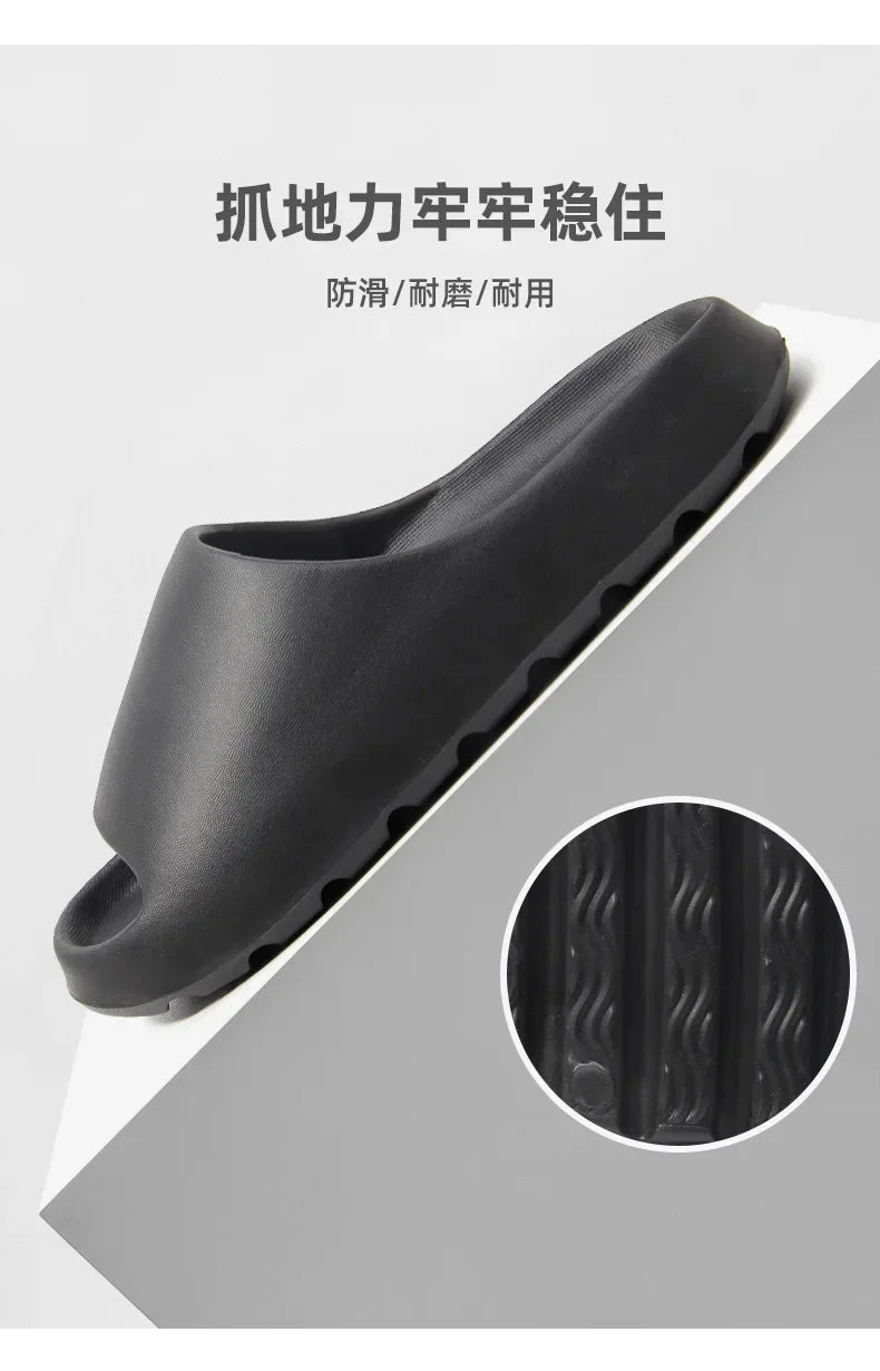 Slippers For Man EVA Soft-Soled Lightweight Home Casual Shoes Men Slippers High-Quality Slides In Stock Slippers For Woman