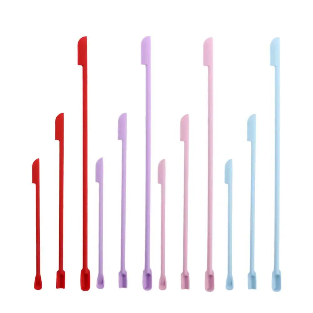 Lotion Beauty Tools Cream Cosmetic Kitchen Accessories Makeup Brushes Deep Bottle Scraper Silicone Spatula Cosmetics Spoon